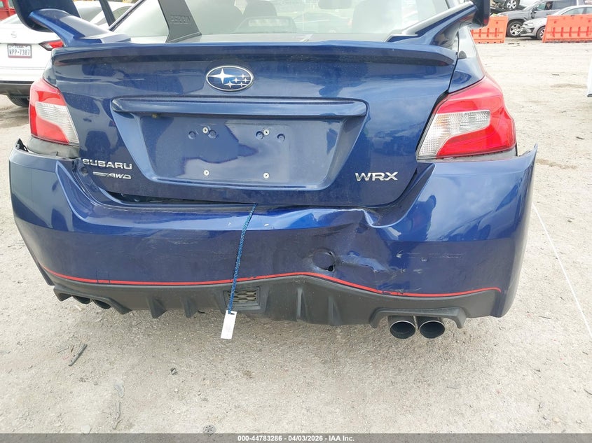 2018 Subaru Wrx VIN JF1VA1C60J9829775 IAAI salvage auction — REAR END, Original (Texas), sold $9,750 on 2026-07-07 (photo 6)
