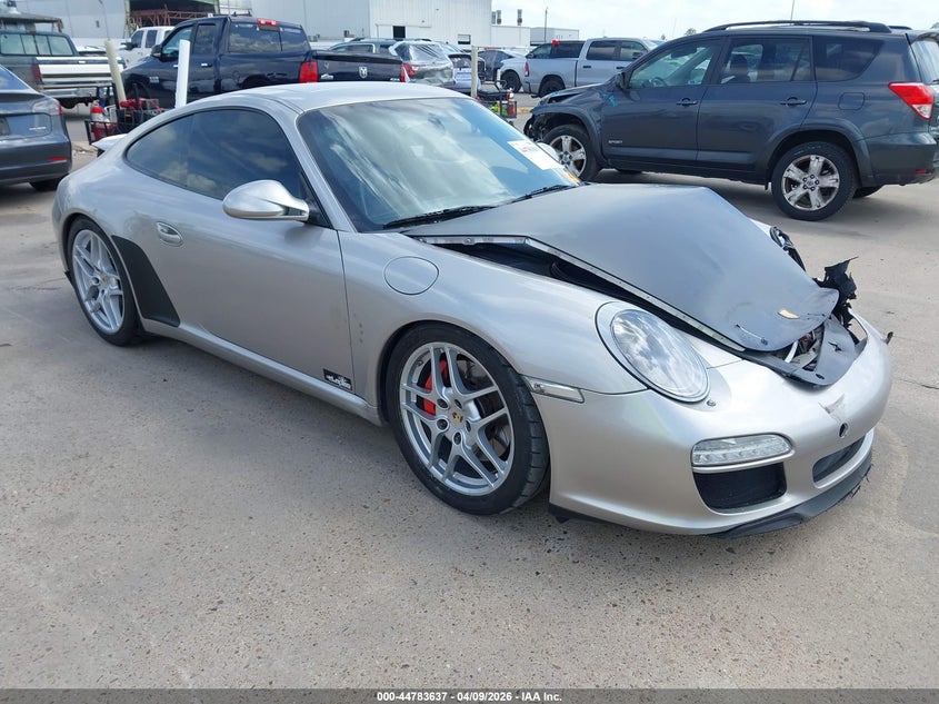 2011 Porsche 911 VIN WP0AB2A94BS720755 IAAI salvage auction — FRONT END, Original (Texas), sold $10,700 on 2026-07-09 (photo 1)