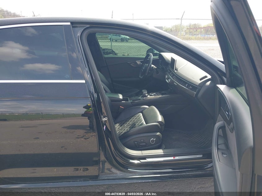 2018 Audi S4 VIN WAUB4AF48JA002701 IAAI salvage auction — FRONT END, Salvage (Illinois), sold $7,650 on 2026-07-07 (photo 5)