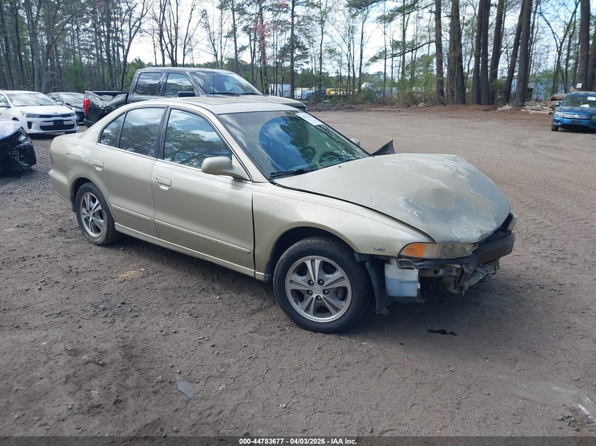 2001 Mitsubishi Galant VIN 4A3AA46HX1E039850 IAAI salvage auction — FRONT & REAR, Clear (Virginia), sold $275 on 2026-07-07 (photo 1)