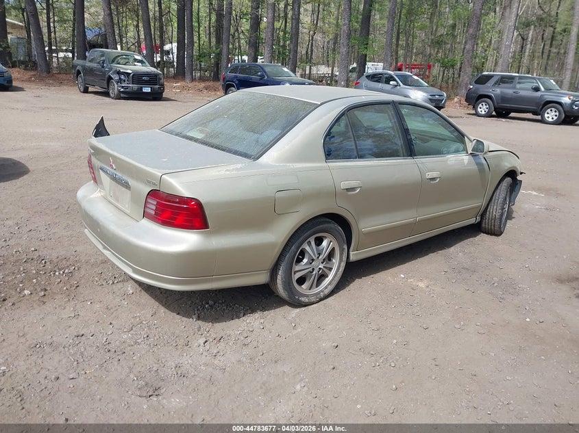 2001 Mitsubishi Galant VIN 4A3AA46HX1E039850 IAAI salvage auction — FRONT & REAR, Clear (Virginia), sold $275 on 2026-07-07 (photo 4)