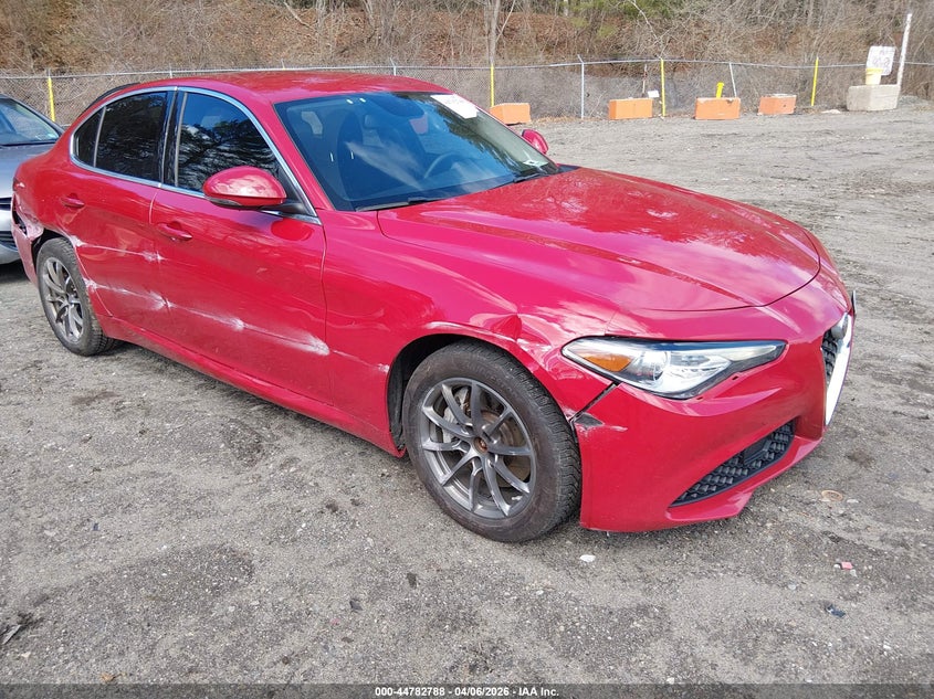2019 Alfa romeo Giulia VIN ZARFANAN2K7621884 IAAI salvage auction — ALL OVER, Wait Title, sold $2,750 on 2026-07-21 (photo 1)