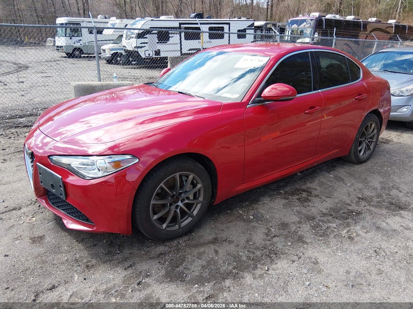 2019 Alfa romeo Giulia VIN ZARFANAN2K7621884 IAAI salvage auction — ALL OVER, Wait Title, sold $2,750 on 2026-07-21 (photo 2)