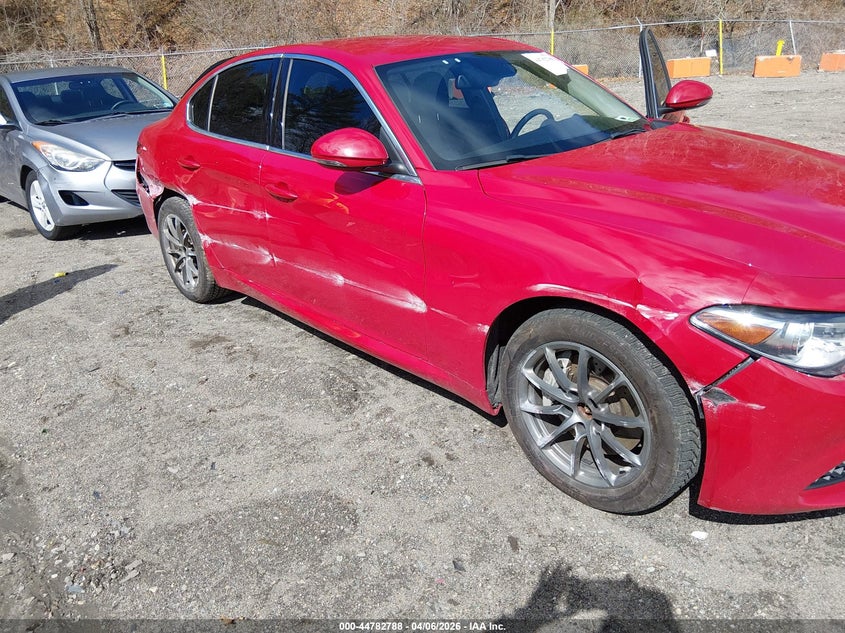 2019 Alfa romeo Giulia VIN ZARFANAN2K7621884 IAAI salvage auction — ALL OVER, Wait Title, sold $2,750 on 2026-07-21 (photo 6)