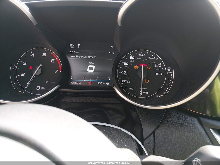 2019 Alfa romeo Giulia VIN ZARFANAN2K7621884 IAAI salvage auction — ALL OVER, Wait Title, sold $2,750 on 2026-07-21 (photo 7)