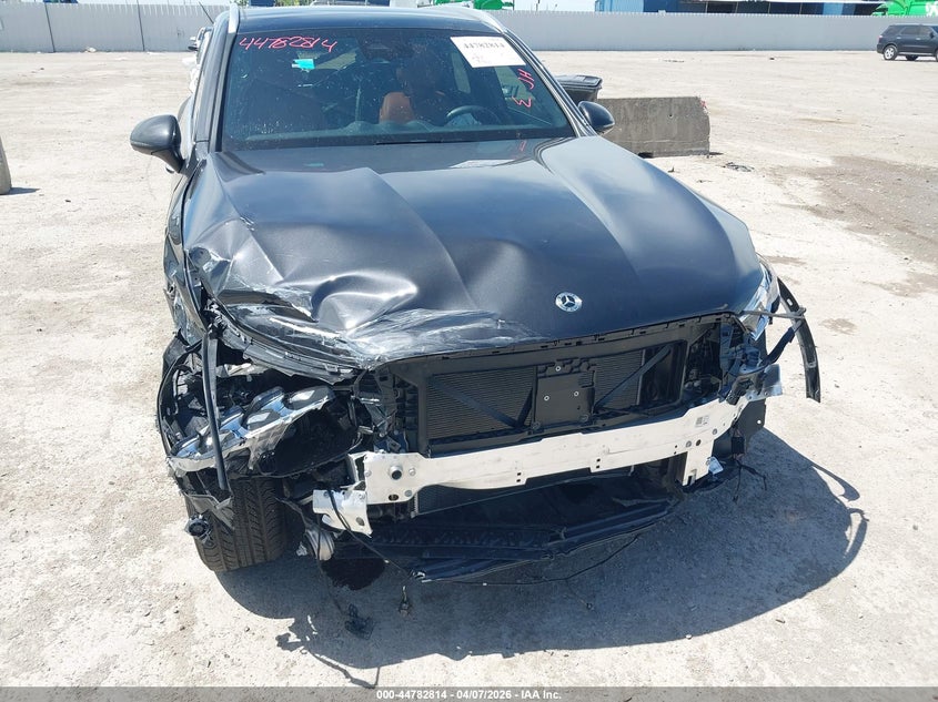 2024 Mercedes-benz Glc VIN W1NKM4GB1RF192141 IAAI salvage auction — FRONT END, Original (Texas), sold $16,200 on 2026-07-22 (photo 6)