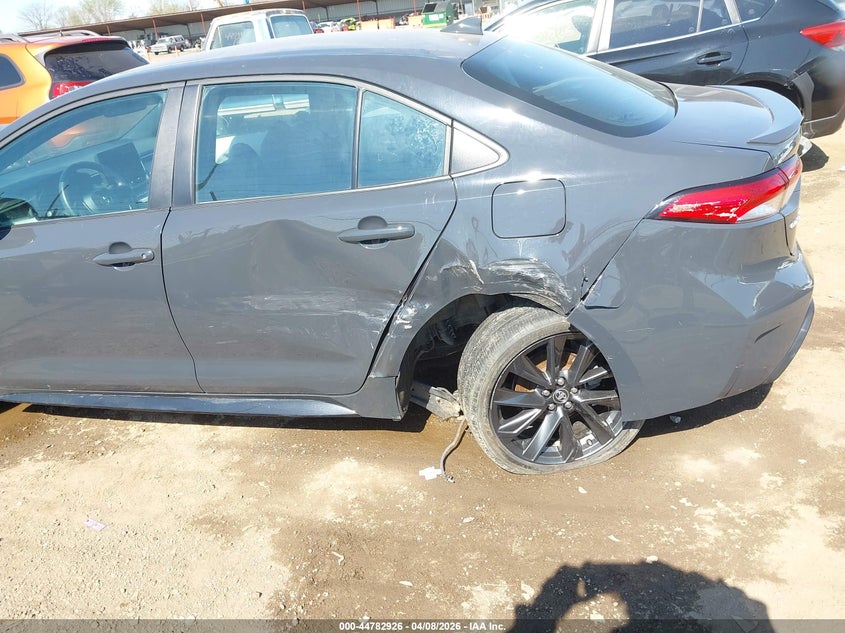 2024 Toyota Corolla VIN 5YFP4MCE8RP192742 IAAI salvage auction — LEFT SIDE, Salvage Title, sold $9,875 on 2026-07-29 (photo 6)