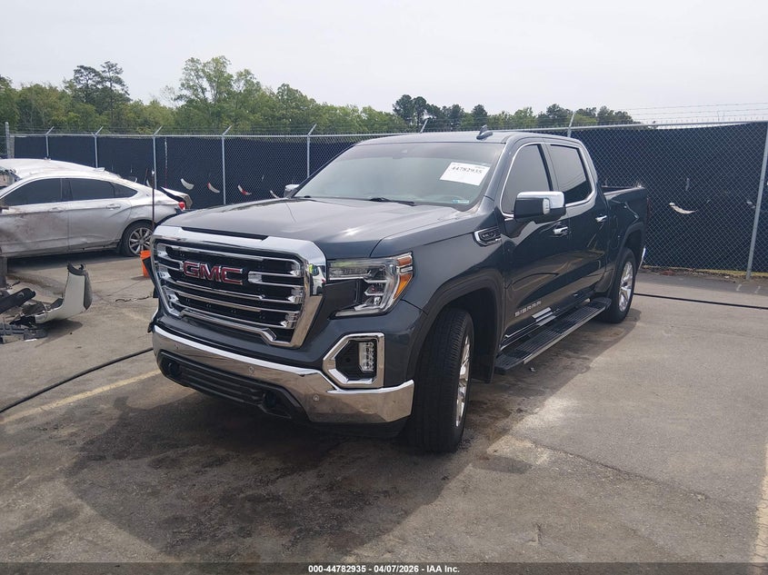 2020 Gmc SIERRA VIN 3GTP8DED8LG235160 IAAI salvage auction — RIGHT FRONT, Salvage Title, sold $8,200 on 2026-07-09 (photo 2)
