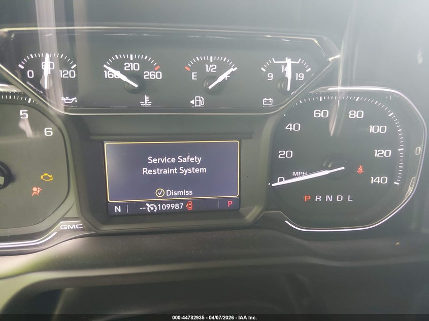 2020 Gmc SIERRA VIN 3GTP8DED8LG235160 IAAI salvage auction — RIGHT FRONT, Salvage Title, sold $8,200 on 2026-07-09 (photo 7)
