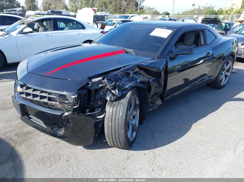 2011 Chevrolet Camaro VIN 2G1FB1ED8B9160568 IAAI salvage auction — LEFT FRONT, Salvage (California), sold $1,950 on 2026-07-09 (photo 2)