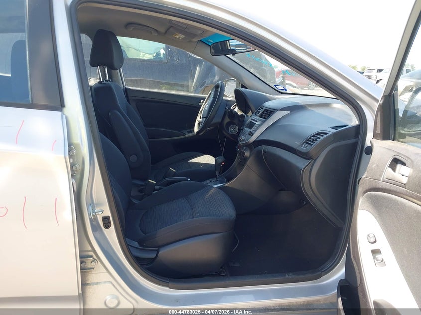 2016 Hyundai Accent VIN KMHCT5AE1GU242869 IAAI salvage auction — FRONT & REAR, Salvage (Texas), sold $1,275 on 2026-07-15 (photo 5)