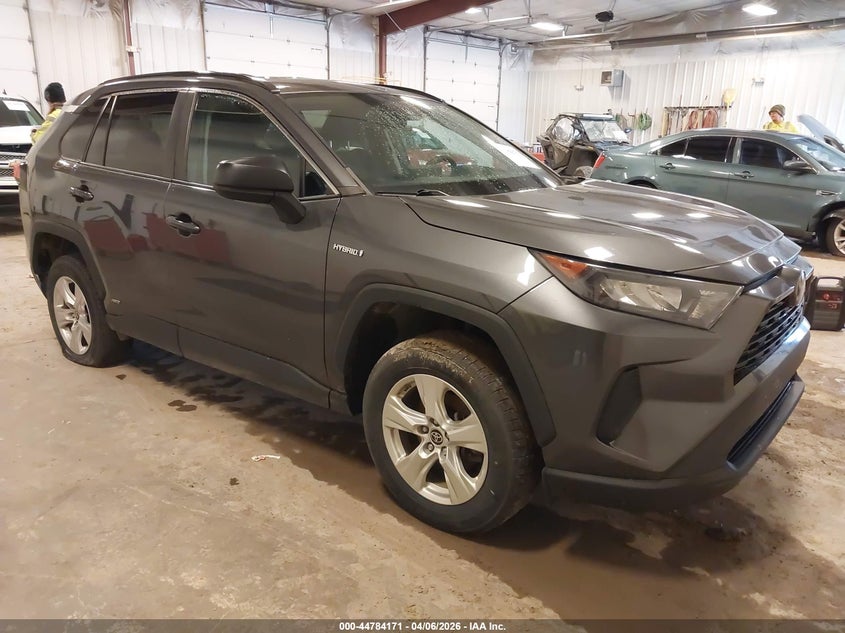 2021 Toyota Rav4 hybrid VIN 4T3LWRFV2MU040150 IAAI salvage auction — FRONT END, Wait Title, sold $8,350 on 2026-07-14 (photo 1)