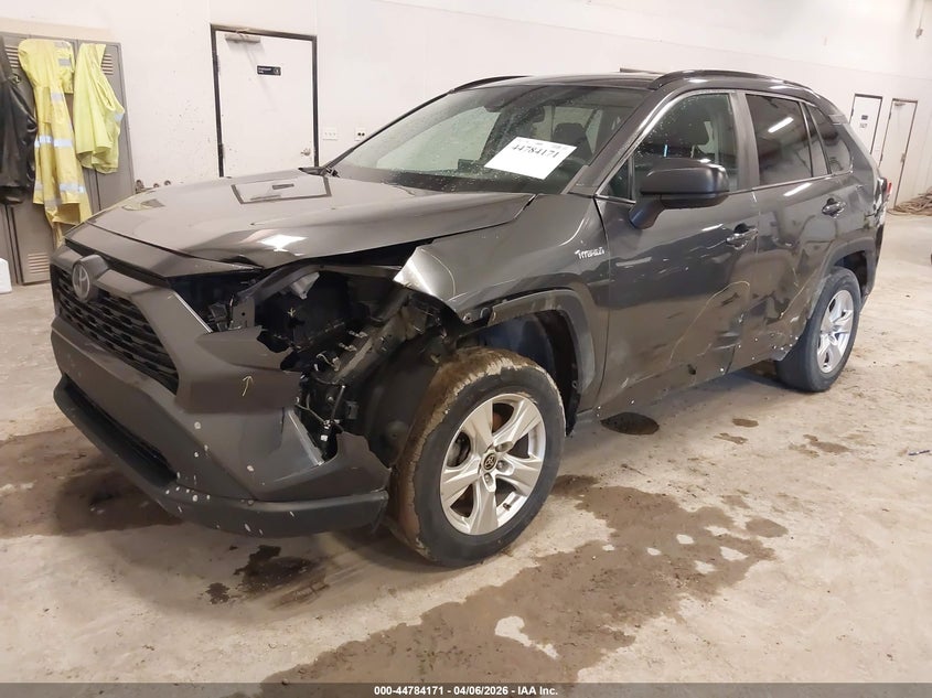 2021 Toyota Rav4 hybrid VIN 4T3LWRFV2MU040150 IAAI salvage auction — FRONT END, Wait Title, sold $8,350 on 2026-07-14 (photo 2)
