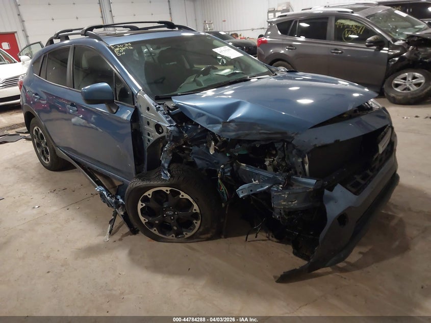 2021 Subaru Xv VIN JF2GTAEC9MH307464 IAAI salvage auction — RIGHT FRONT, Salvage (Minnesota), sold $2,950 on 2026-07-15 (photo 1)