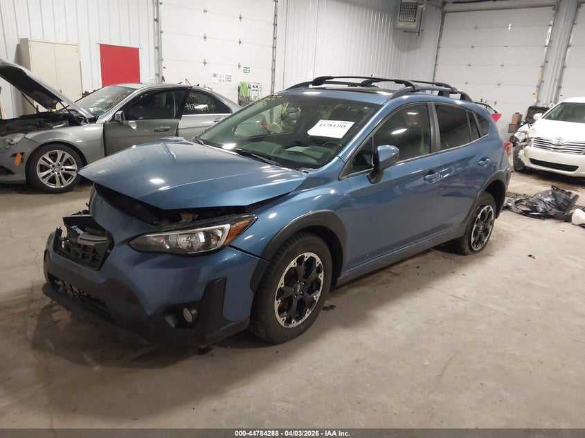 2021 Subaru Xv VIN JF2GTAEC9MH307464 IAAI salvage auction — RIGHT FRONT, Salvage (Minnesota), sold $2,950 on 2026-07-15 (photo 2)