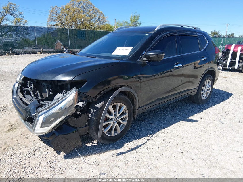 2017 Nissan Rogue VIN JN8AT2MV9HW028342 IAAI salvage auction — FRONT END, Original (Kentucky), sold $550 on 2026-07-15 (photo 2)