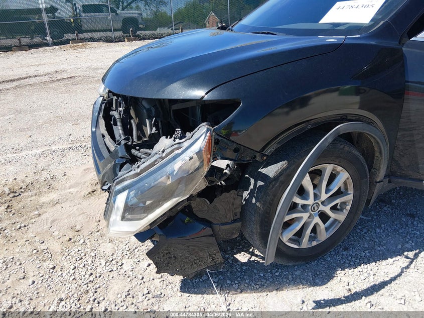 2017 Nissan Rogue VIN JN8AT2MV9HW028342 IAAI salvage auction — FRONT END, Original (Kentucky), sold $550 on 2026-07-15 (photo 6)