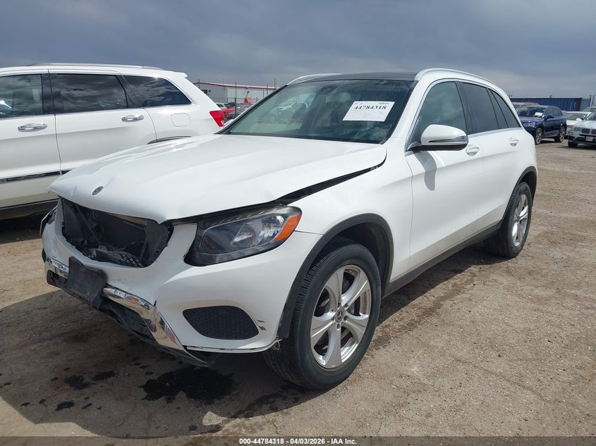 2017 Mercedes-benz Glc VIN WDC0G4JB2HV008046 IAAI salvage auction — FRONT END, Wait Title, sold $5,800 on 2026-07-28 (photo 2)
