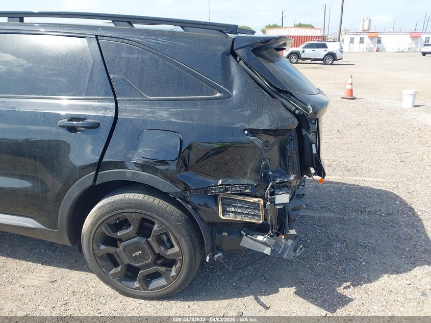 2024 Kia Sorento VIN 5XYRHDJF3RG267473 IAAI salvage auction — RIGHT REAR, Salvage (Texas), sold $7,300 on 2026-07-15 (photo 6)