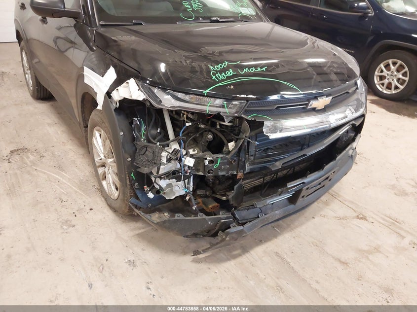 2021 Chevrolet Trailblazer VIN KL79MMS26MB153460 IAAI salvage auction — FRONT END, Mv-907A (New York), sold $2,650 on 2026-07-07 (photo 6)