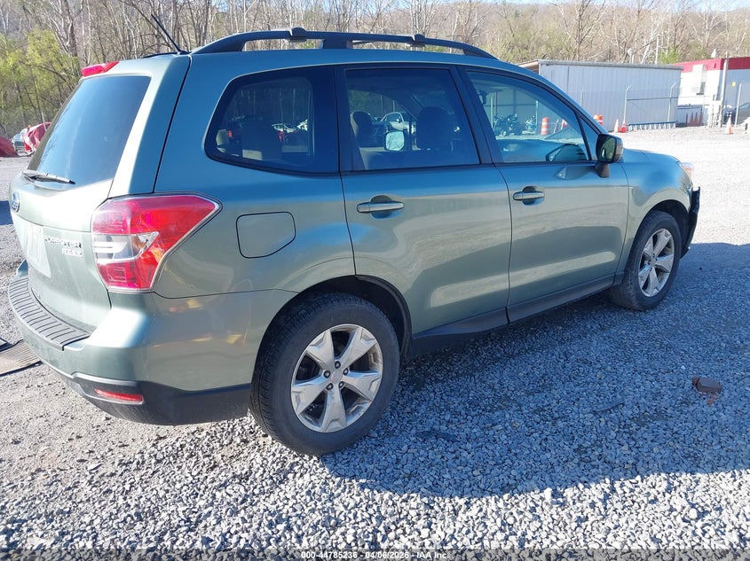2015 Subaru Forester VIN JF2SJADC2FH574921 IAAI salvage auction — FRONT END, Clear (Virginia), sold $25 on 2026-07-28 (photo 4)