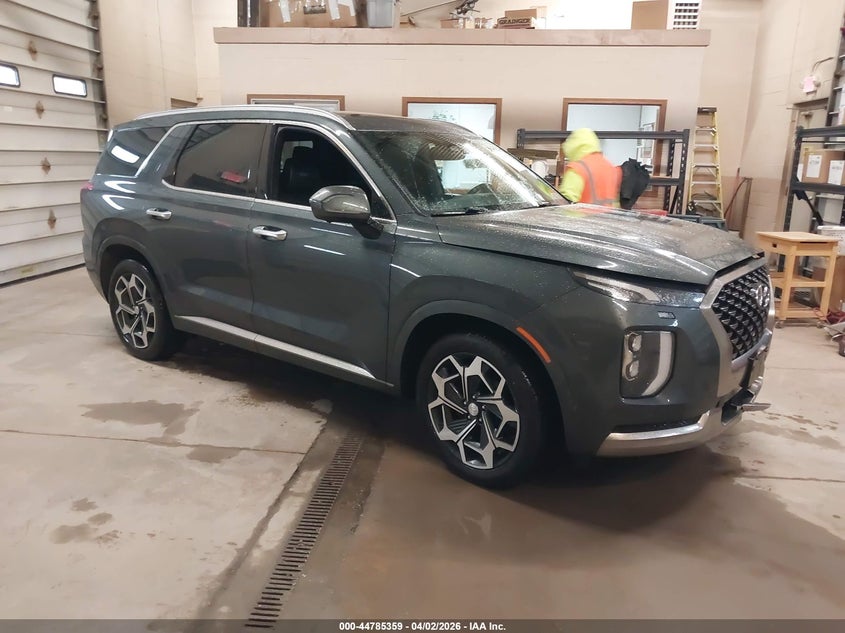 2022 Hyundai Palisade VIN KM8R74HE3NU435312 IAAI salvage auction — LEFT SIDE, Salvage (Hawaii), sold $5,900 on 2026-07-09 (photo 1)