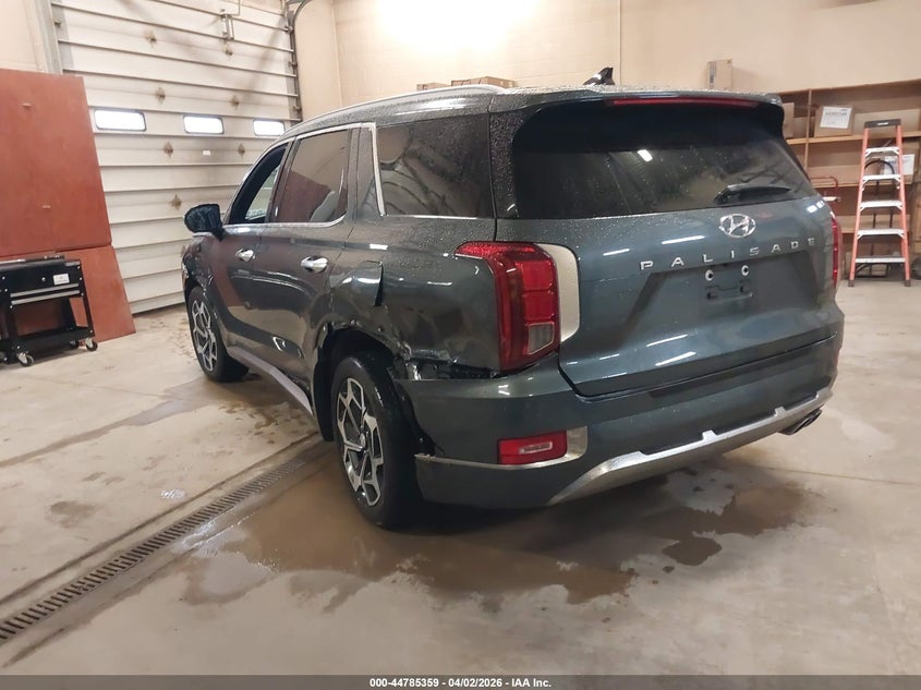 2022 Hyundai Palisade VIN KM8R74HE3NU435312 IAAI salvage auction — LEFT SIDE, Salvage (Hawaii), sold $5,900 on 2026-07-09 (photo 3)