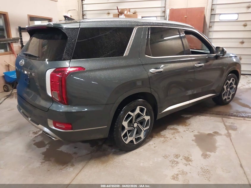 2022 Hyundai Palisade VIN KM8R74HE3NU435312 IAAI salvage auction — LEFT SIDE, Salvage (Hawaii), sold $5,900 on 2026-07-09 (photo 4)