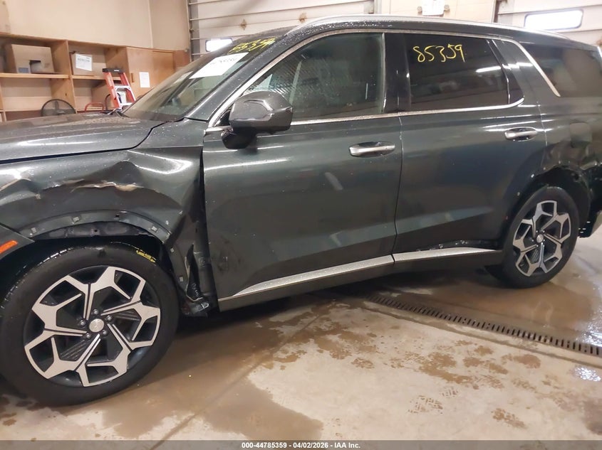 2022 Hyundai Palisade VIN KM8R74HE3NU435312 IAAI salvage auction — LEFT SIDE, Salvage (Hawaii), sold $5,900 on 2026-07-09 (photo 6)