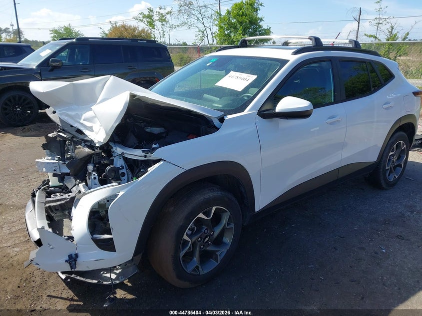 2024 Chevrolet Trax VIN KL77LHE23RC043142 IAAI salvage auction — FRONT END, Wait Title, sold $25 on 2026-07-21 (photo 2)