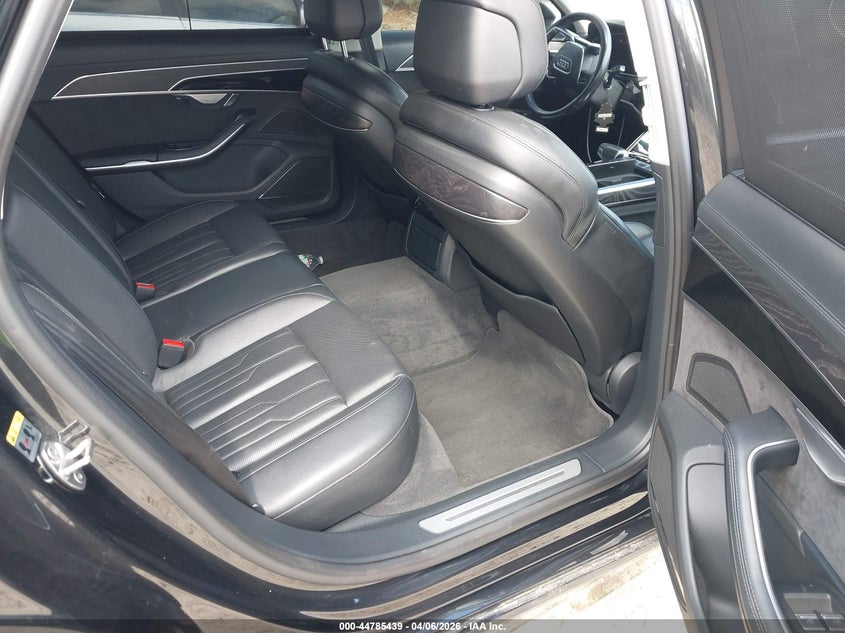 2019 Audi A8 VIN WAU8DAF84KN003366 IAAI salvage auction — FRONT END, Salvage (Massachusetts), sold $11,100 on 2026-07-21 (photo 8)