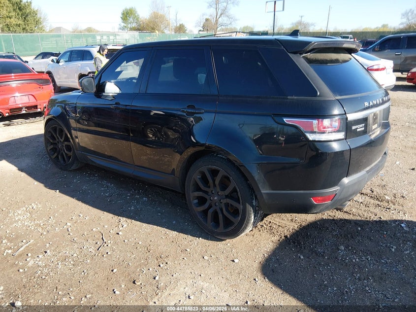 2015 Land rover Range rover sport VIN SALWR2VF2FA615444 IAAI salvage auction — RIGHT FRONT, Salvage (Kentucky), sold $5,500 on 2026-07-15 (photo 3)