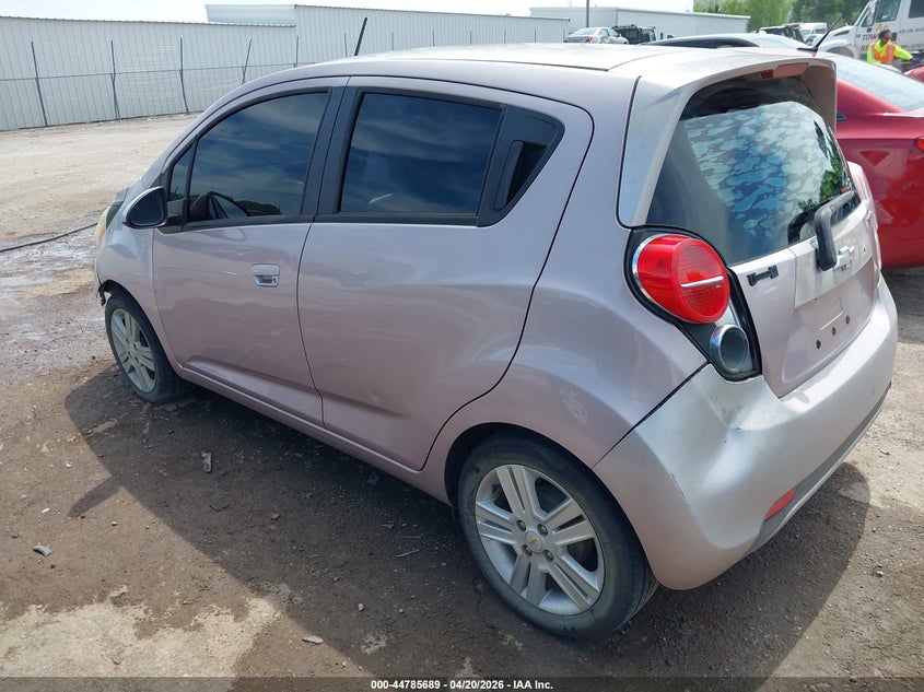 2013 Chevrolet Spark VIN KL8CD6S98DC578117 IAAI salvage auction — FRONT END, Clear (Oklahoma), sold $825 on 2026-07-22 (photo 3)