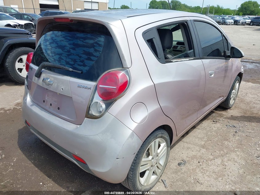 2013 Chevrolet Spark VIN KL8CD6S98DC578117 IAAI salvage auction — FRONT END, Clear (Oklahoma), sold $825 on 2026-07-22 (photo 4)