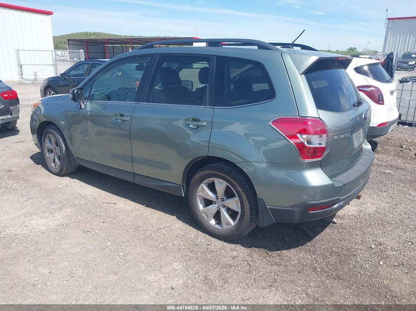 2014 Subaru Forester VIN JF2SJAMC2EH404654 IAAI salvage auction — RIGHT FRONT, Clear (Oklahoma), sold $2,225 on 2026-07-21 (photo 3)