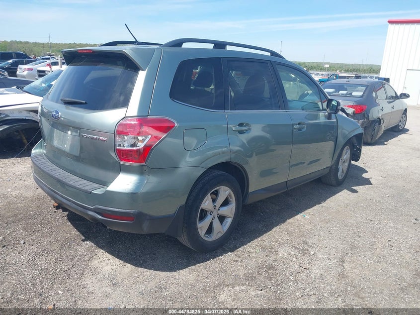 2014 Subaru Forester VIN JF2SJAMC2EH404654 IAAI salvage auction — RIGHT FRONT, Clear (Oklahoma), sold $2,225 on 2026-07-21 (photo 4)