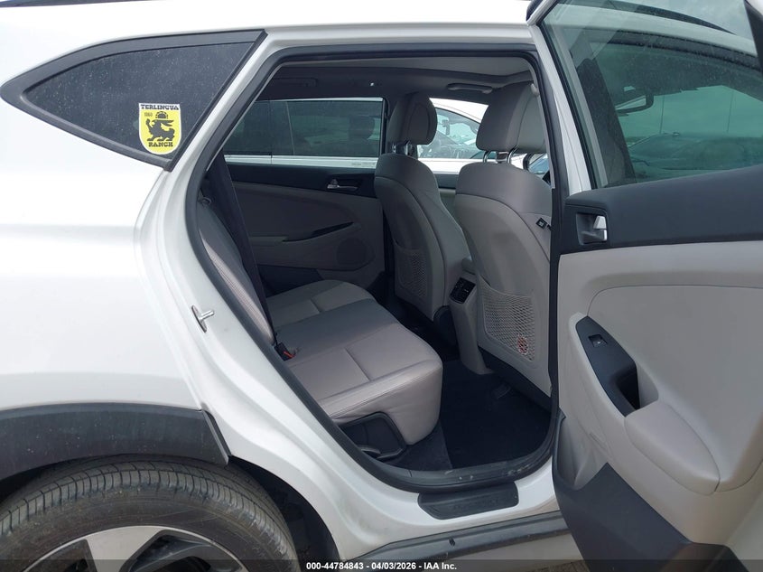 2018 Hyundai Tucson VIN KM8J33A22JU748459 IAAI salvage auction — REAR END, Wait Title, sold $4,000 on 2026-07-16 (photo 8)