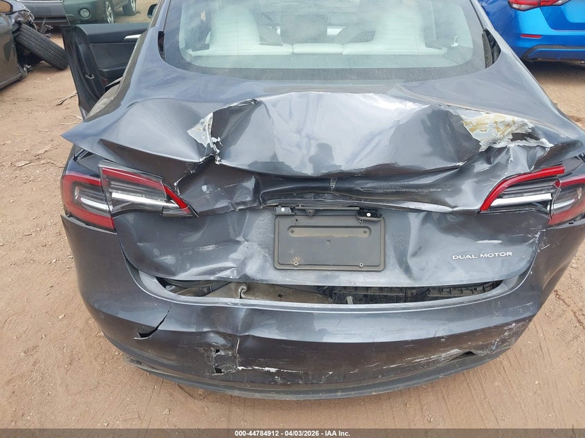 2021 Tesla Model 3 VIN 5YJ3E1EB4MF992844 IAAI salvage auction — REAR END, Salvage (Alabama), sold $3,650 on 2026-07-15 (photo 6)