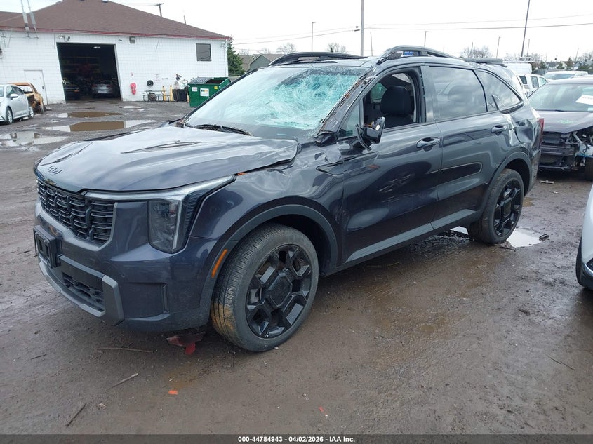 2025 Kia Sorento VIN 5XYRHDJFXSG336617 IAAI salvage auction — ALL OVER, Wait Title, sold $7,475 on 2026-07-22 (photo 2)