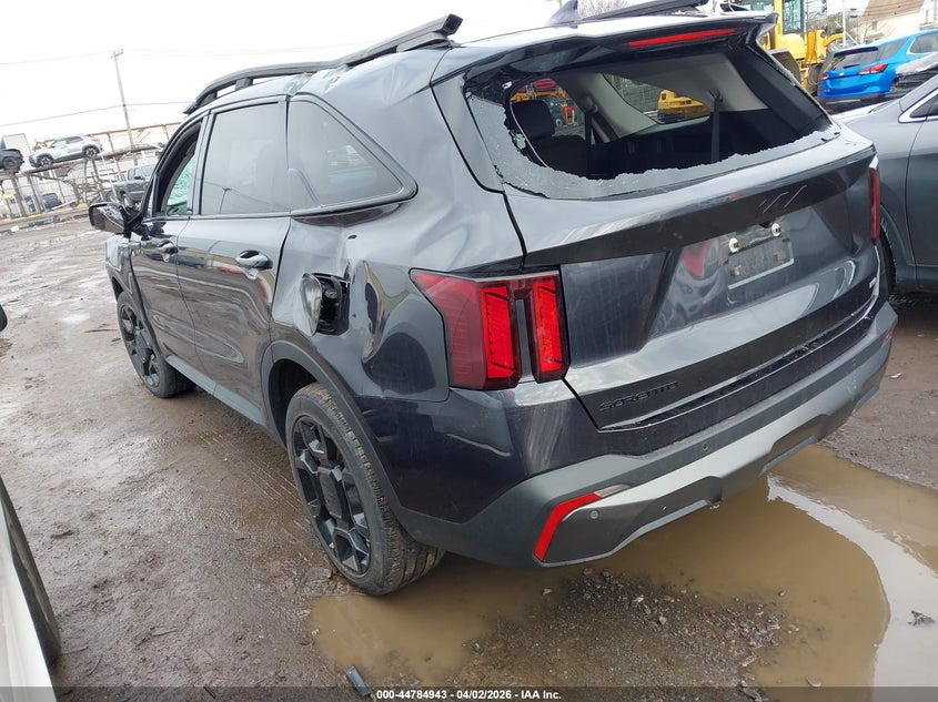 2025 Kia Sorento VIN 5XYRHDJFXSG336617 IAAI salvage auction — ALL OVER, Wait Title, sold $7,475 on 2026-07-22 (photo 3)