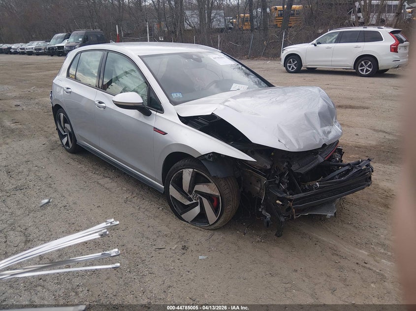 2024 Volkswagen Golf gti VIN WVWGA7CD4RW143174 IAAI salvage auction — FRONT END, Wait Title, sold $225 on 2026-07-28 (photo 1)