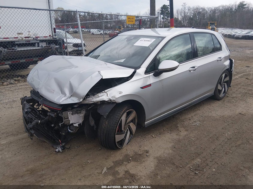 2024 Volkswagen Golf gti VIN WVWGA7CD4RW143174 IAAI salvage auction — FRONT END, Wait Title, sold $225 on 2026-07-28 (photo 2)