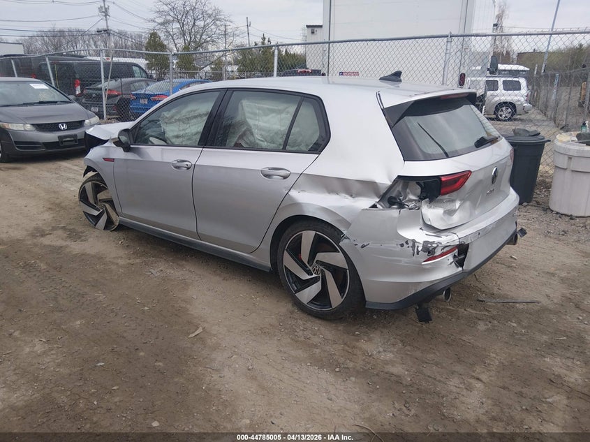 2024 Volkswagen Golf gti VIN WVWGA7CD4RW143174 IAAI salvage auction — FRONT END, Wait Title, sold $225 on 2026-07-28 (photo 3)
