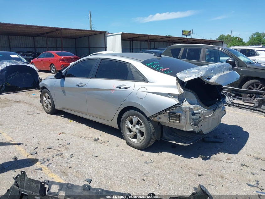 2021 Hyundai Elantra VIN 5NPLL4AG7MH052354 IAAI salvage auction — FRONT & REAR, Salvage Title, sold $3,300 on 2026-07-15 (photo 3)