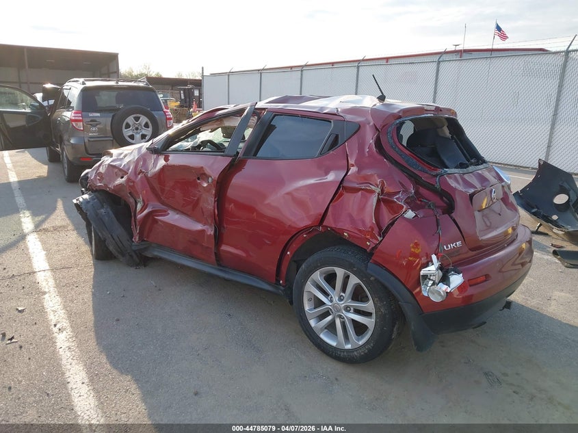 2011 Nissan Juke VIN JN8AF5MV2BT014445 IAAI salvage auction — ROLLOVER, Salvage (Indiana), sold $25 on 2026-07-23 (photo 3)
