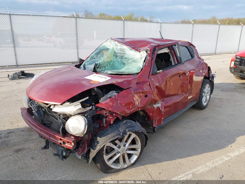 2011 Nissan Juke VIN JN8AF5MV2BT014445 IAAI salvage auction — ROLLOVER, Salvage (Indiana), sold $25 on 2026-07-23 (photo 6)