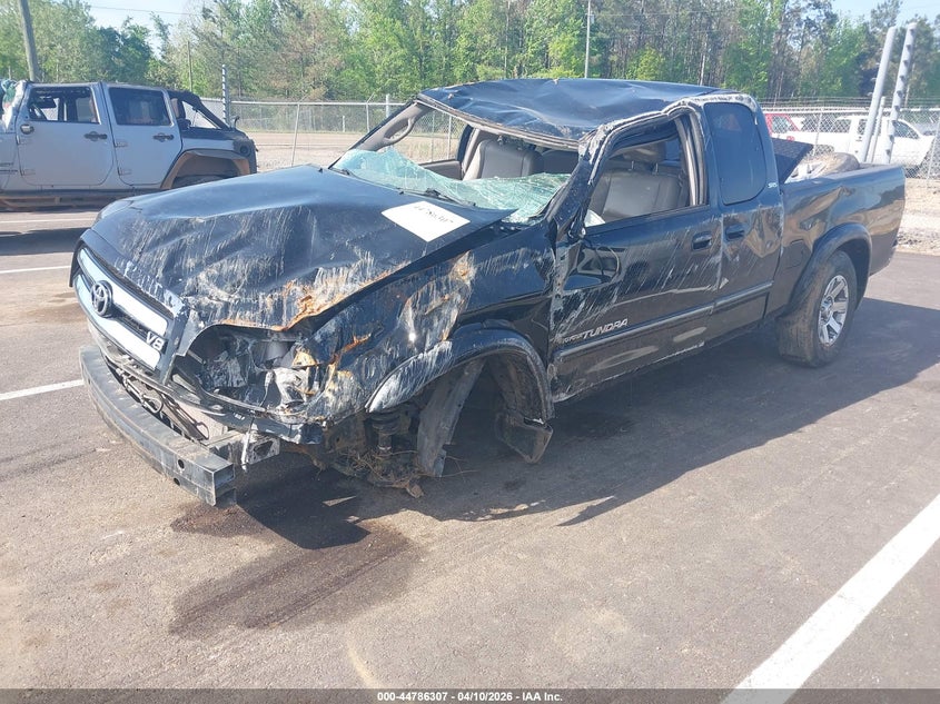 2006 Toyota Tundra VIN 5TBBT44126S487419 IAAI salvage auction — SIDE, Junking Certificate (Mississippi), sold $1,150 on 2026-07-25 (photo 2)