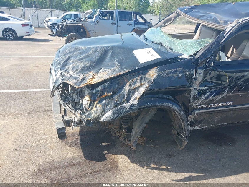 2006 Toyota Tundra VIN 5TBBT44126S487419 IAAI salvage auction — SIDE, Junking Certificate (Mississippi), sold $1,150 on 2026-07-25 (photo 6)