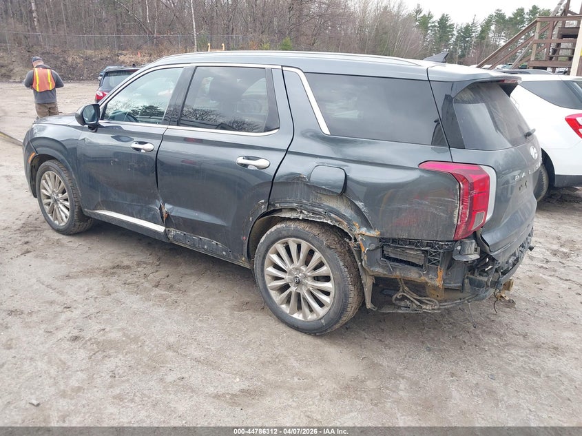 2020 Hyundai Palisade VIN KM8R5DHEXLU035203 IAAI salvage auction — REAR END, Salvage (New Hampshire), sold $7,175 on 2026-07-30 (photo 3)