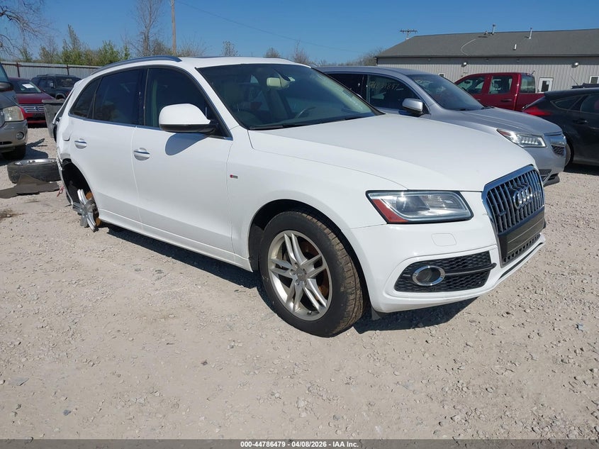 2016 Audi Q5 VIN WA1D7AFP1GA033675 IAAI salvage auction — RIGHT REAR, Salvage Title, sold $1,625 on 2026-07-15 (photo 1)